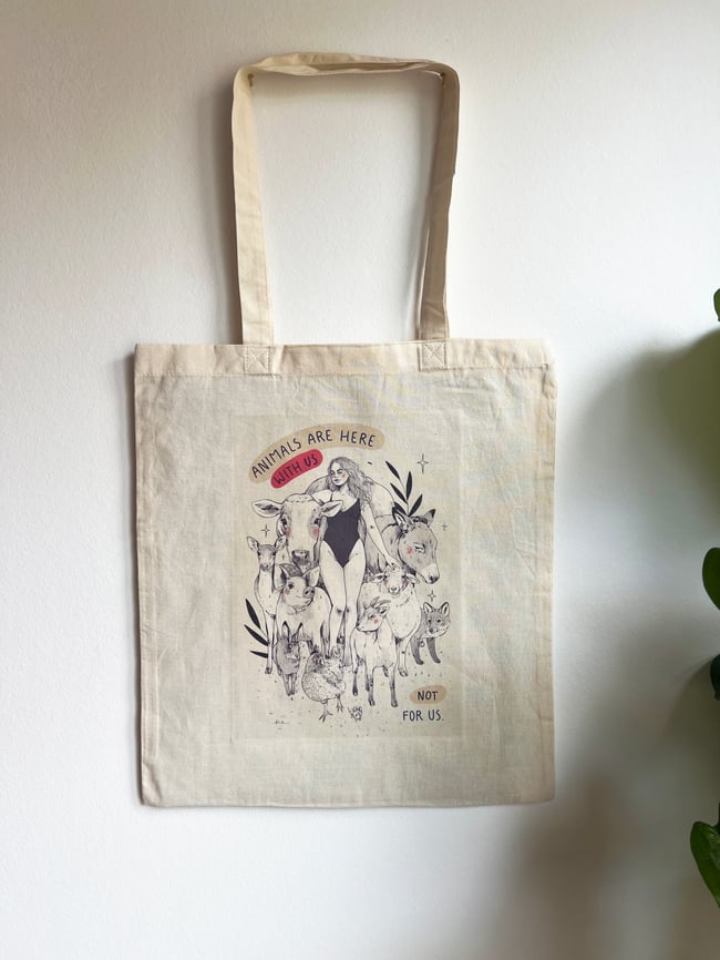 Animallover – Jutebeutel Transferdruck