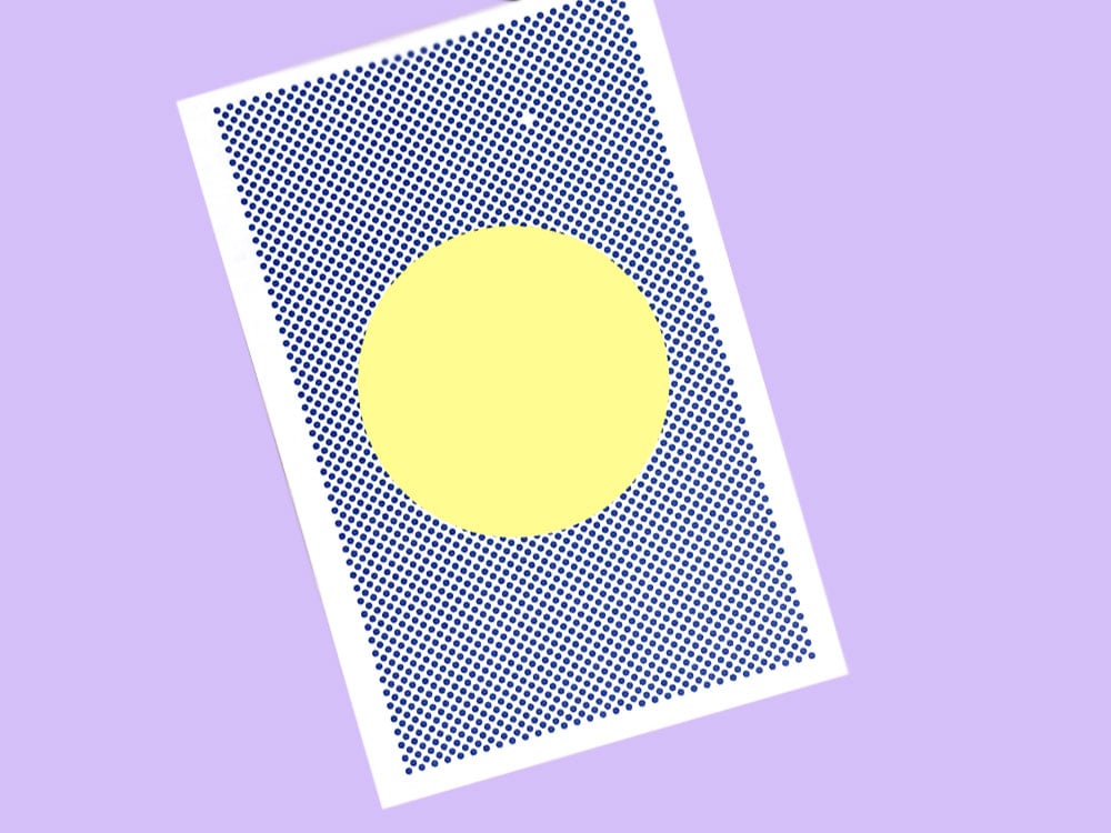 Image of MINIKARTE Yellow Dot