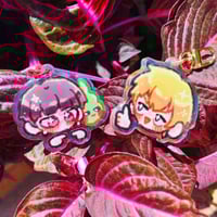 ★ MOB & REIGEN RAINBOW KEYCHAINS ★