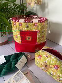 Image 4 of Sac à Projets taille M, poche avant : Petites oies rouges