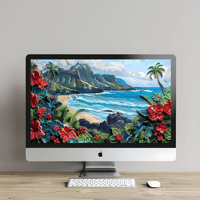 Image 2 of Tropical Escape Desktop Screensaver