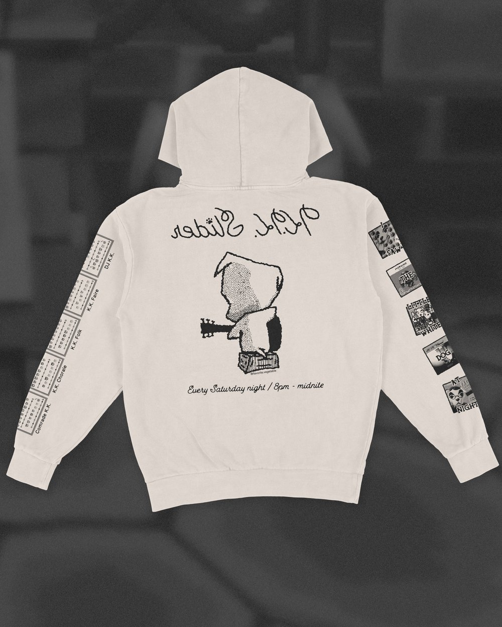 I go to this dude's concerts every Sat night! - Hoodie
