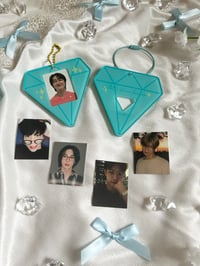Image 1 of (Shinee ver.) Diamond Acrylic ID Holder