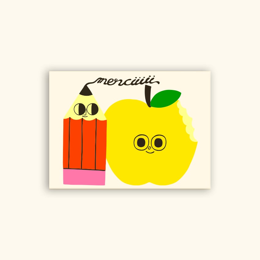 Image of A6 - MERCI APPLE