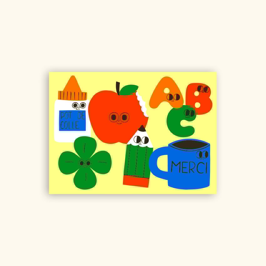 Image of A6 - MERCI ABC