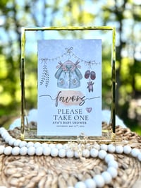 Image 19 of Guest Favor Baby Shower Sign