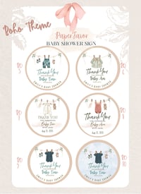 Image 23 of Guest Favor Baby Shower Sign