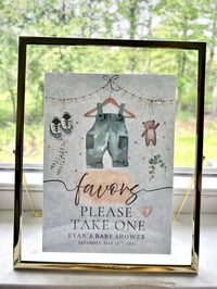 Image 14 of Guest Favor Baby Shower Sign