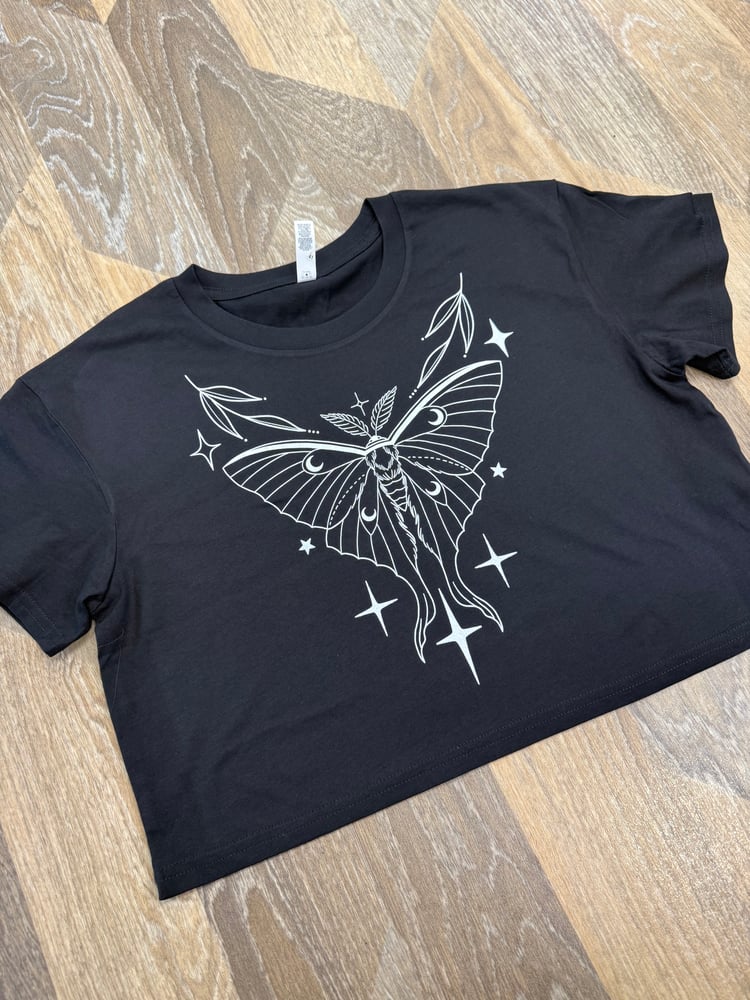 Image of Luna moth Crop top 