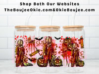 Horror Sam Uv Dtf Cup Wraps Double Sided W0913