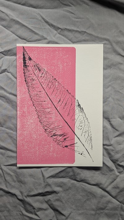 Image of Butterfly Bush - Monoprint 3 set - Blue/Pink/Purple