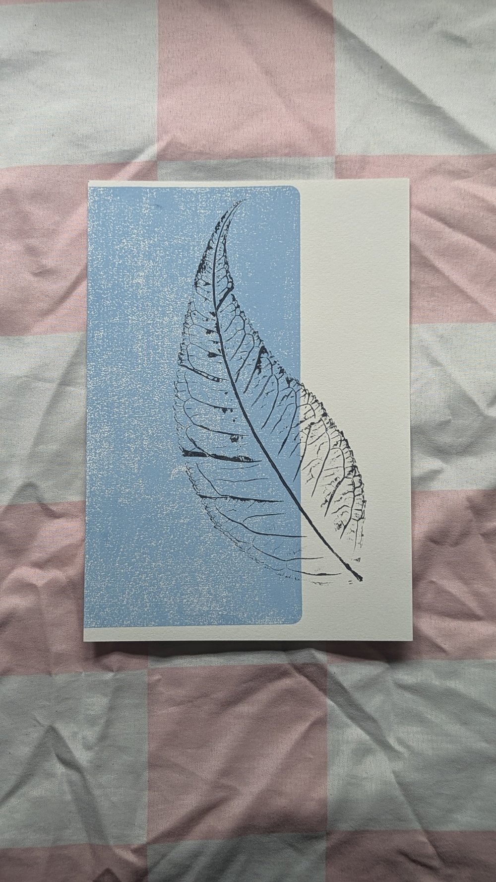 Image of Butterfly Bush - Two Tone Blue - A5 Print