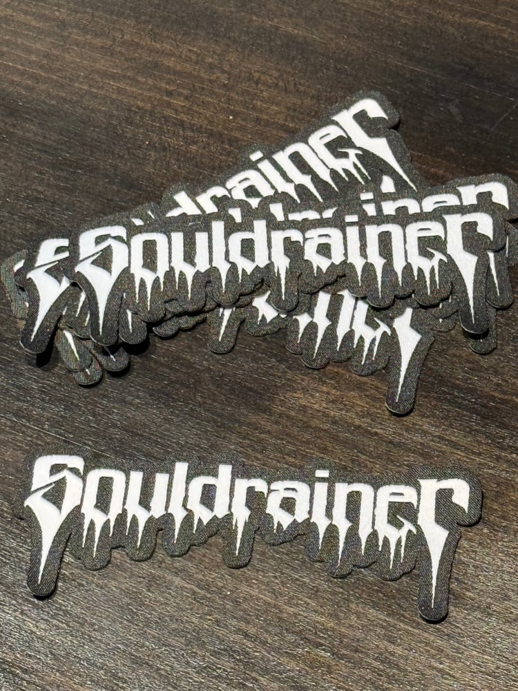 Image of Woven Patch With Logo 12cm