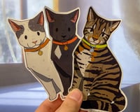 Image 1 of Sitting Cat sticker