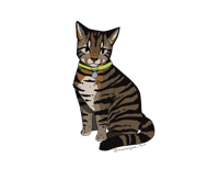 Image 4 of Sitting Cat sticker