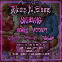 Stuhlgang Ticket Manchester - Blasts N Slams
