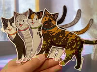 Image 1 of Short Hair Cat Sticker