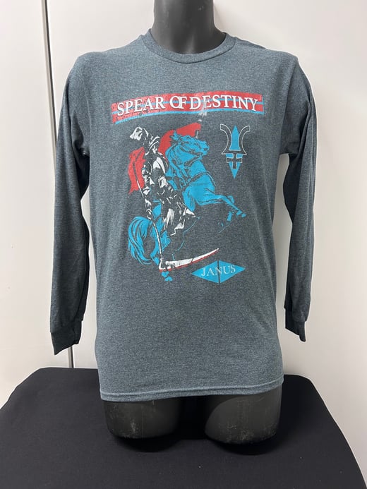 Long Sleeve JANUS Tour Shirt on Grey - Dates on the back