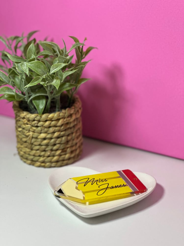 Image of Teacher Pencil Keyrings