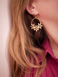 Image 8 of Boucles d'Oreilles PAOMA - 4 Coloris