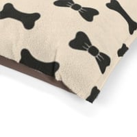 Image 3 of Bow & Bone Luxe Pet Bed, Cozy Dog Bed, Cat Bed, Pet Supplies for Dogs and Cats, Gift for Pet Lovers
