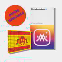 Image 1 of SPECIAL INVADER, @invaderwashere + Guide d'invasion de Malaga