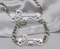 Necklace/ anklet or necklace/bracelet