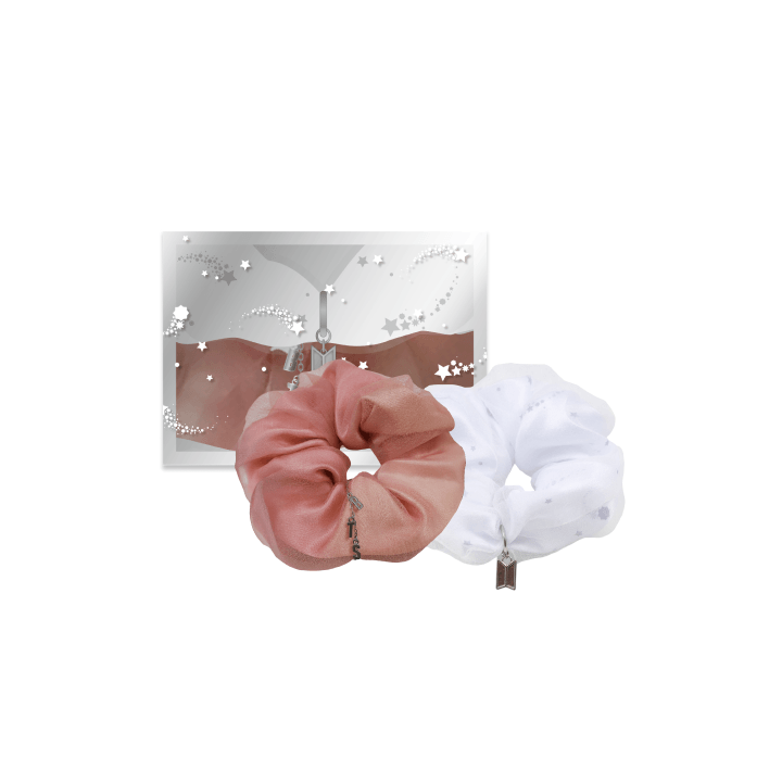 Image of [PRE-ORDER] BTS Festa 2025 Organza Scrunshie Set for Noon