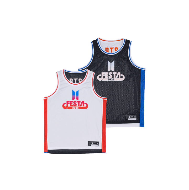 Image of [PRE-ORDER] BTS Festa 2025 Reversible Basketball Uniform