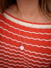 Image 2 of Collier SOLUNA - Nacre Blanche