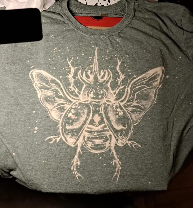 Hand-painted bleach t-shirts ☆ Image 4