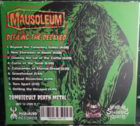Image 2 of Mausoleum - Defiling the Decayed - CD
