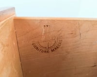 Image 6 of Russel Wright for Conant Ball Maple Writing Desk