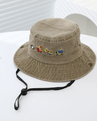 Image 5 of Construction Bucket Hat – Ages 3–8 years