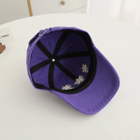 Image 5 of Floral Embroidered Cap – Ages 2–8 Years