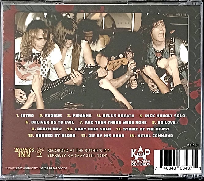 EXODUS - And Then There Was Thrash! (Live in Berkeley ‘84) PRE - ORDER