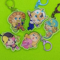 Image 1 of Steel Ball Run Acrylic Charms