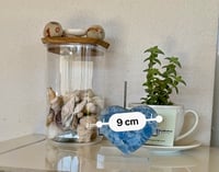 Image 2 of BLUE CALCITE HEART CARVING