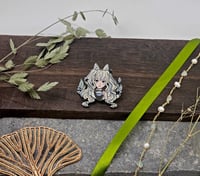 Image 1 of Butterfly Pea Tea Enamel Pin