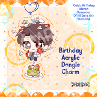 【PREORDER】 LADS CALEB 2025 Birthday Charm 【PREORDER】