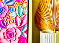 Image 3 of Sunshine Coast Workshop - Impasto Floral Artwork