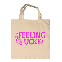 Image 3 of Feeling Lucky Tote Bags