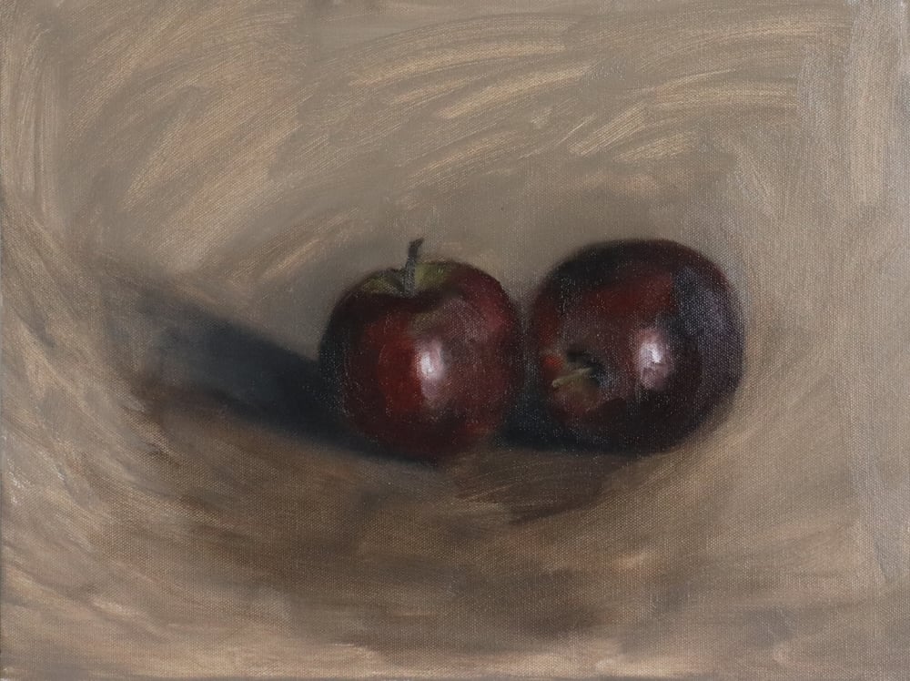 Image of Deux pommes rouges
