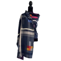 Image 2 of Pixel Tartan - Blue