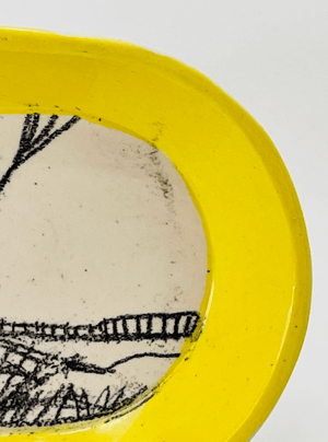 Image of Waveney Valley Willow plate (#677)