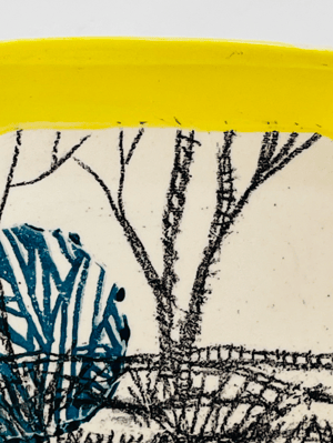 Image of Waveney Valley Willow plate (#677)