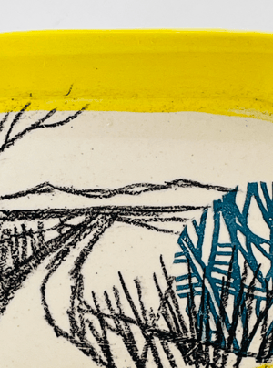 Image of Waveney Valley Willow plate (#670)