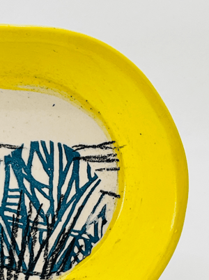 Image of Waveney Valley Willow plate (#670)