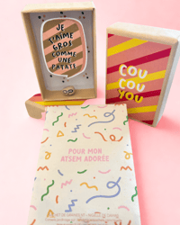Duo cadeau ATSEM Boite diorama + Sachet de graines