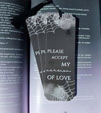 Image 3 of Officially licensed Leigh Rivers Bookmarks | Tassel | Cardstock | Glossy | 2x6 inches